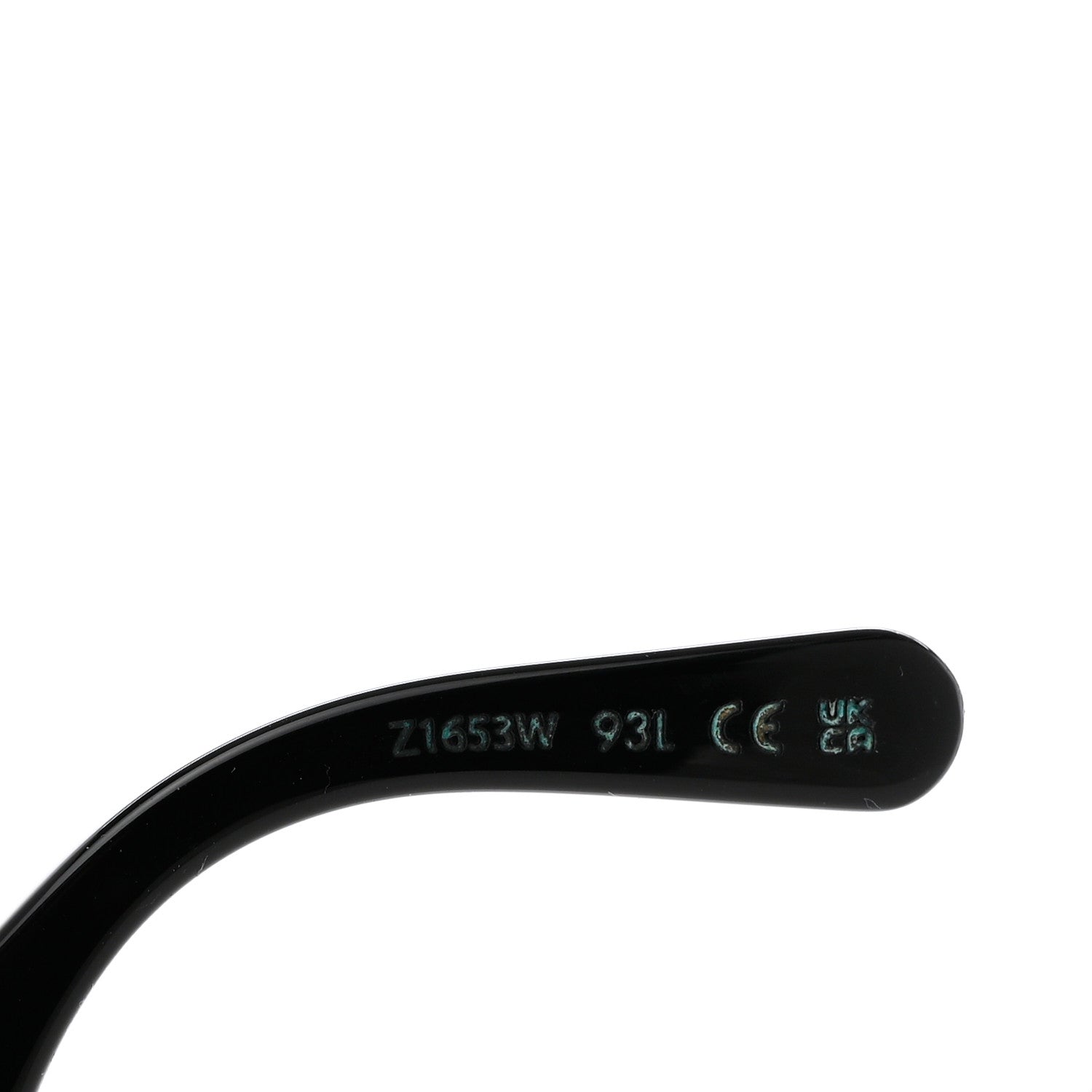 Louis Vuitton Acetate LV Moon Rectangle Sunglasses Z1653W Black 7 of 9