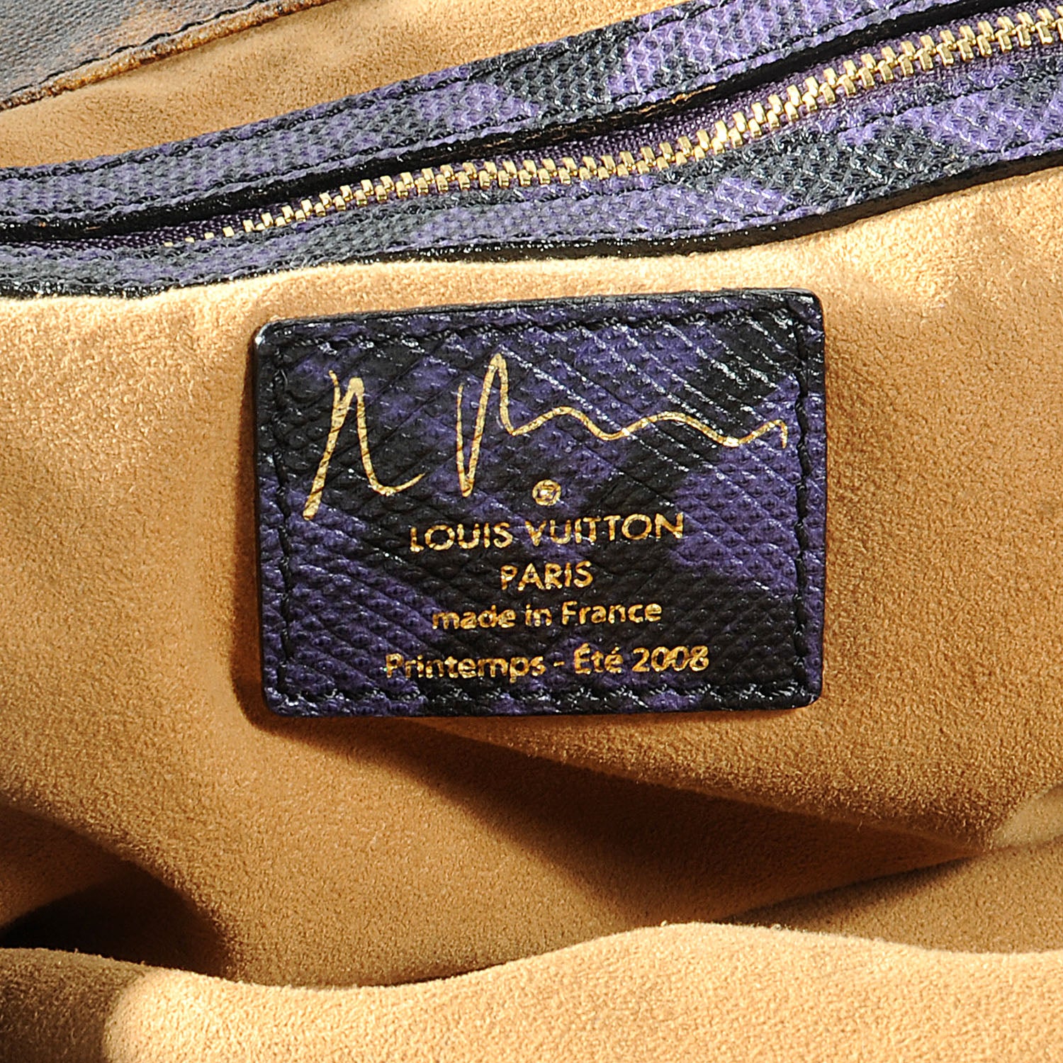 Louis Vuitton Richard Prince Heartbreak Jokes Tote 6 of 6