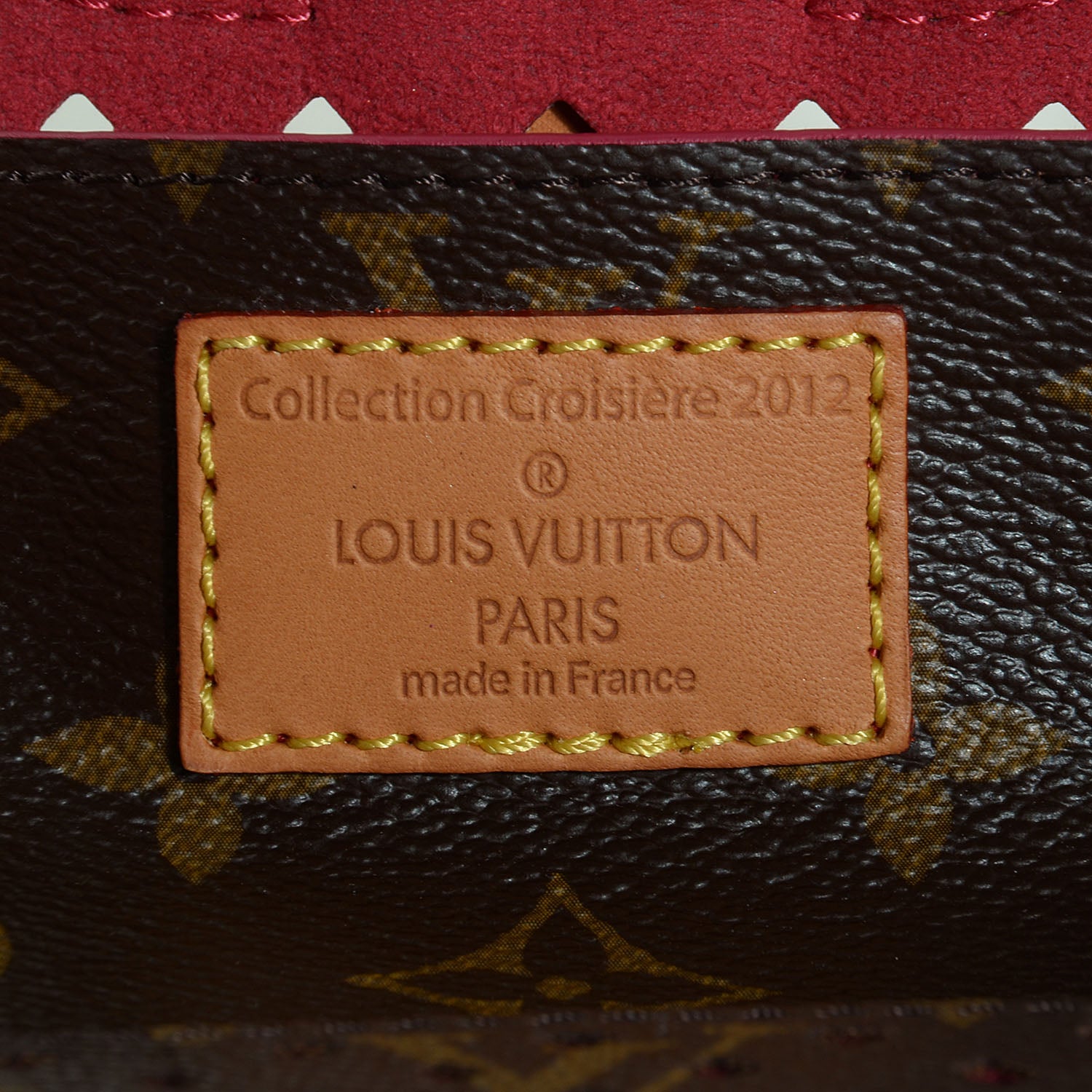 Louis Vuitton Monogram SC Flore Clutch Saumur Corail 5 of 6