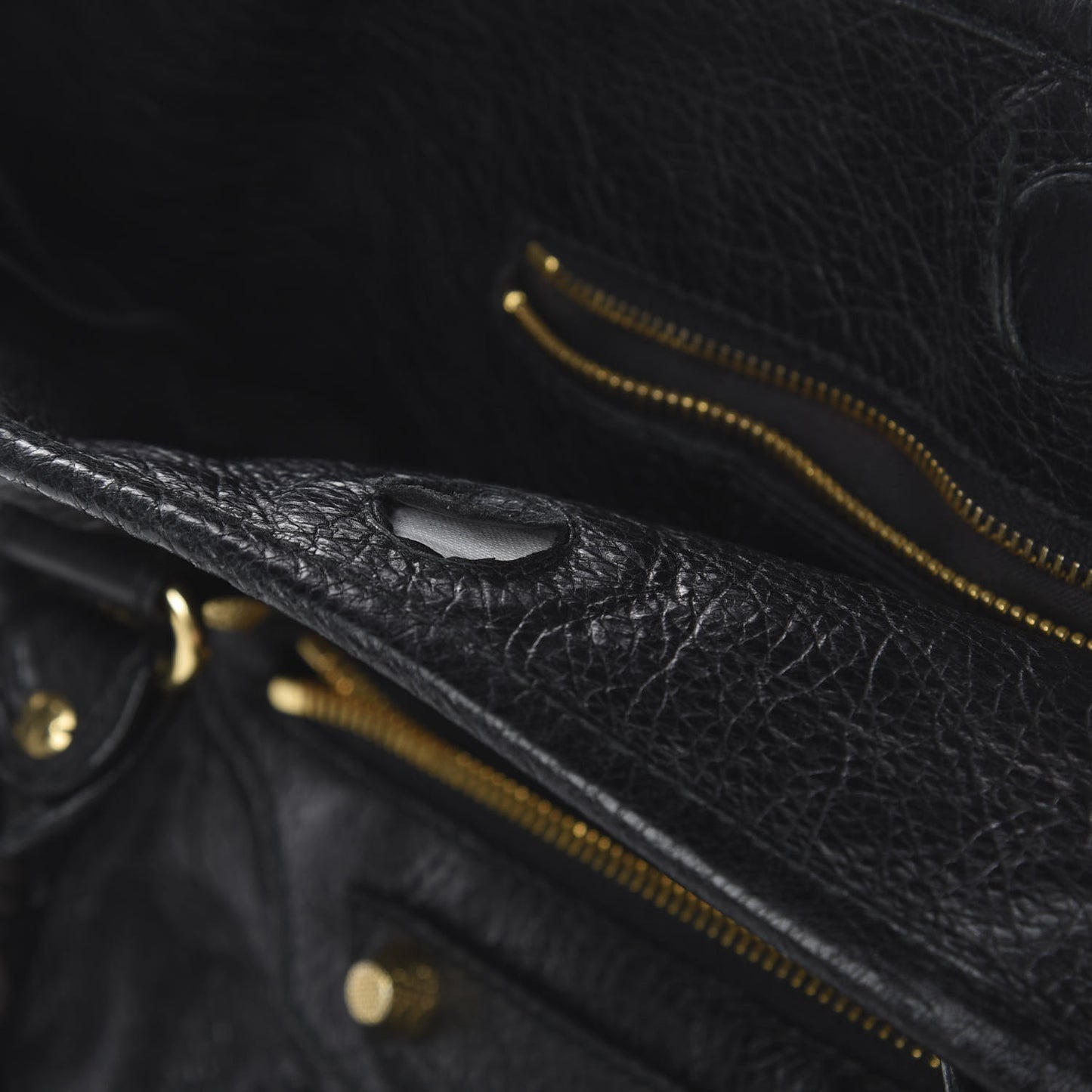 Agneau Giant 12 Gold Hardware S Sunday Tote Black