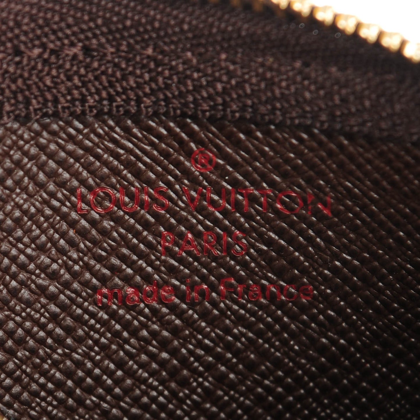 Damier Ebene Key Pouch