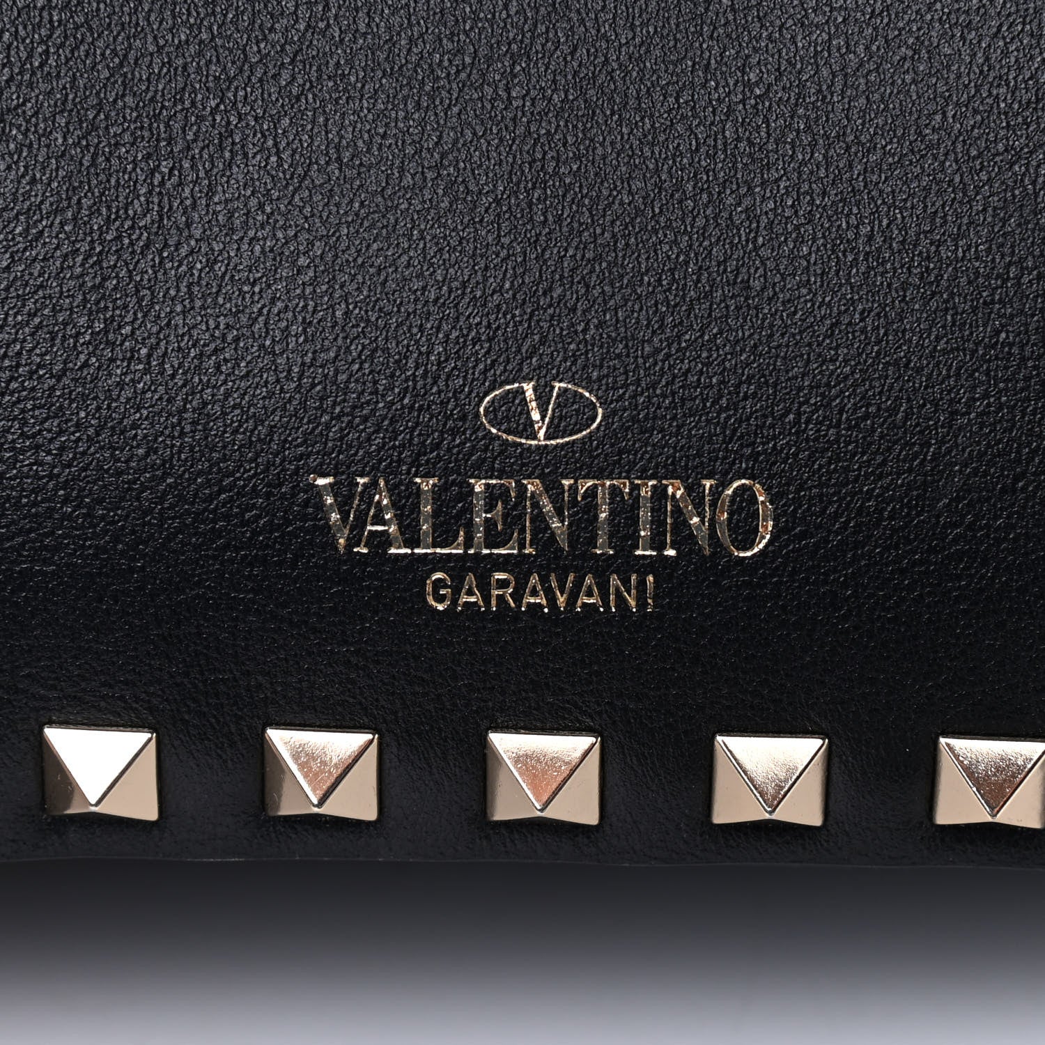 Valentino Garavani Calfskin Rockstud Camera Crossbody Bag Black 7 of 10