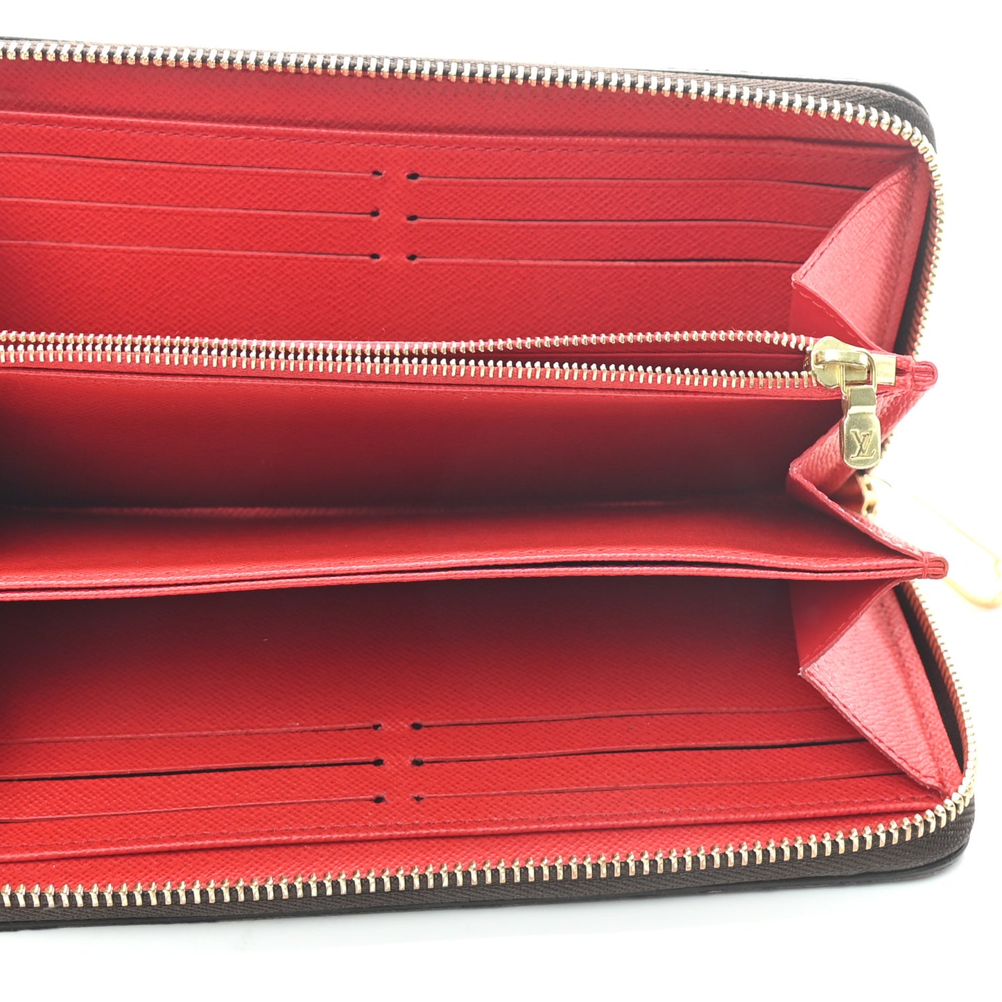 Monogram Zippy Wallet Coquelicot