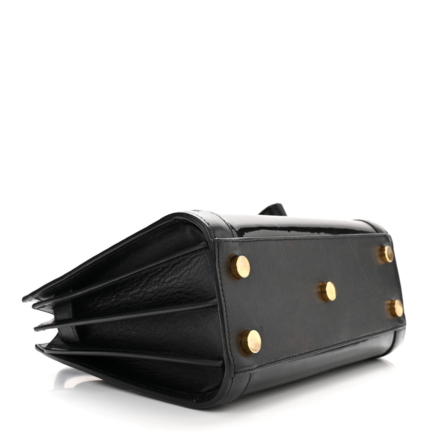 Saint Laurent Patent Calfskin Nano Sac de Jour Black 4 of 9