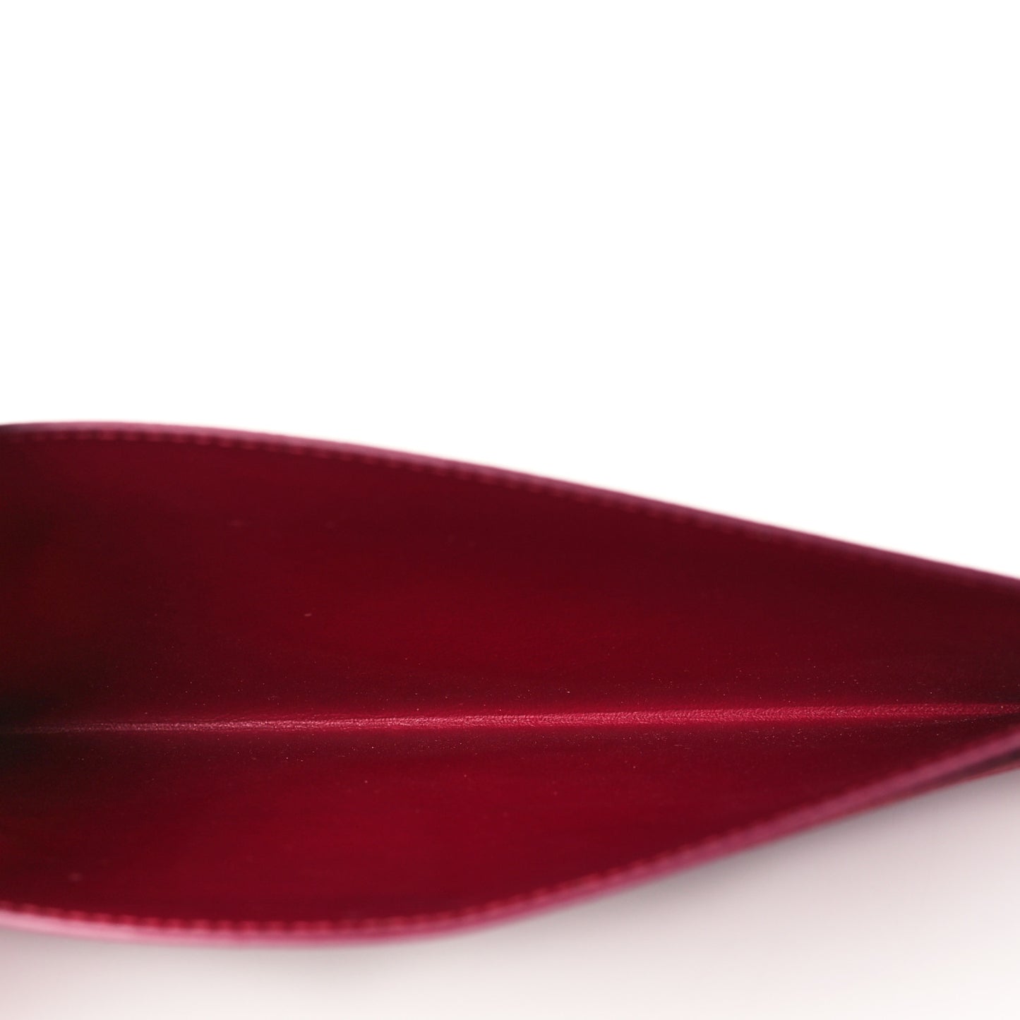 Calfskin Felicie Card Holder Insert Fuchsia