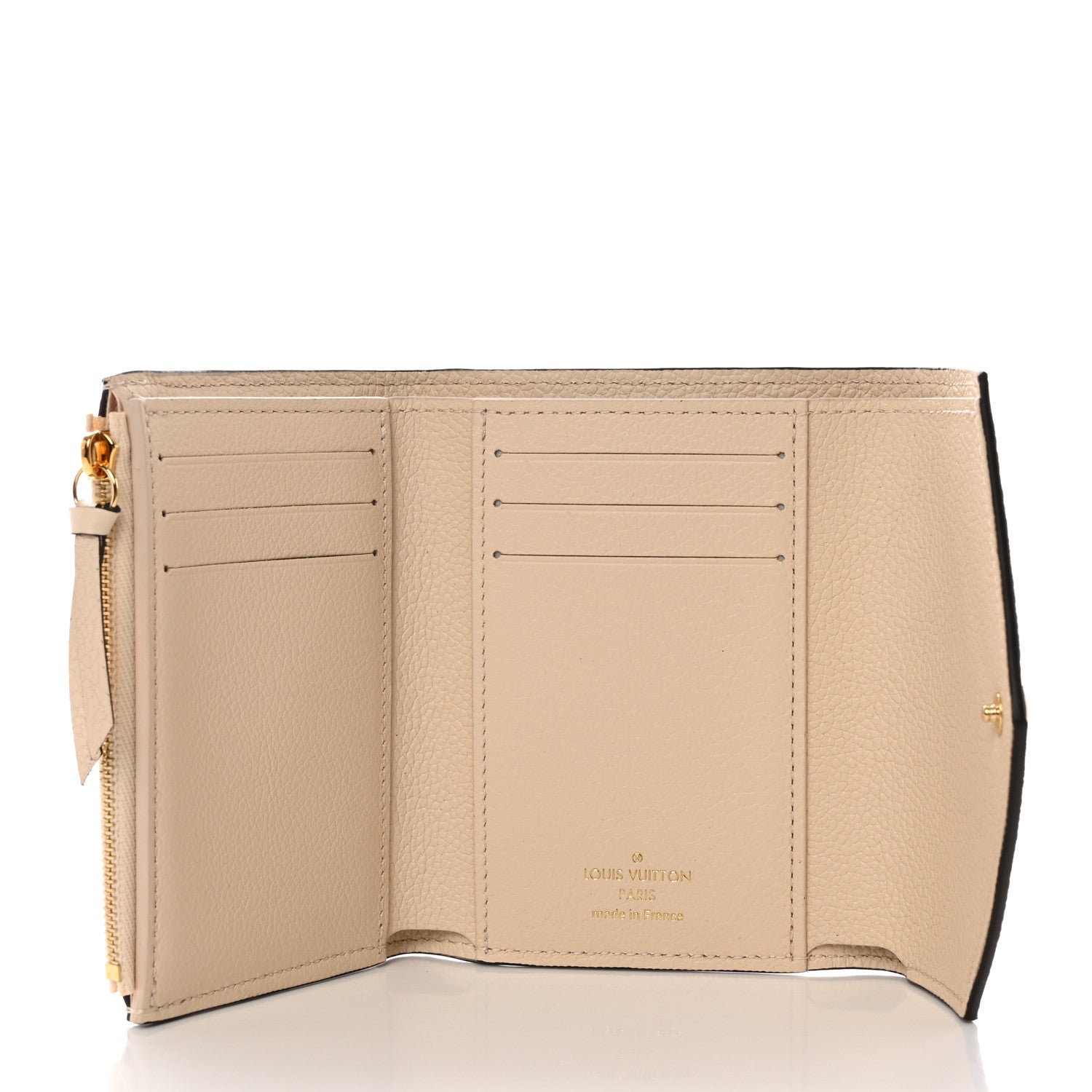 Louis Vuitton Empreinte Victorine Wallet Cream 5 of 10