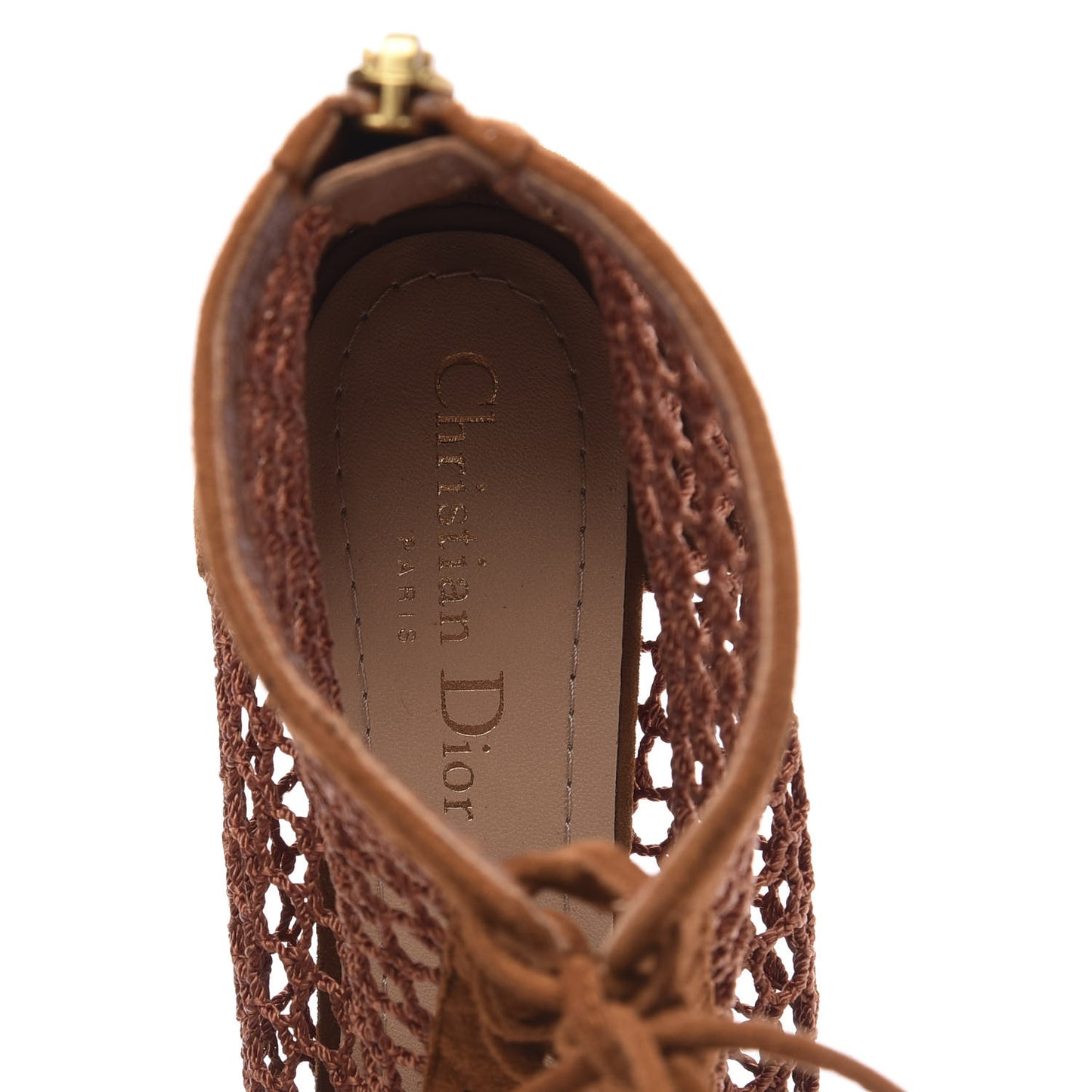 Suede Resille Naughtily-D 30mm Ankle Boots 39 Golden Brown