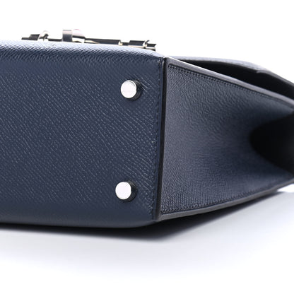 Hermes Epsom Verrou 21 Black Bleu Nuit 9 of 9