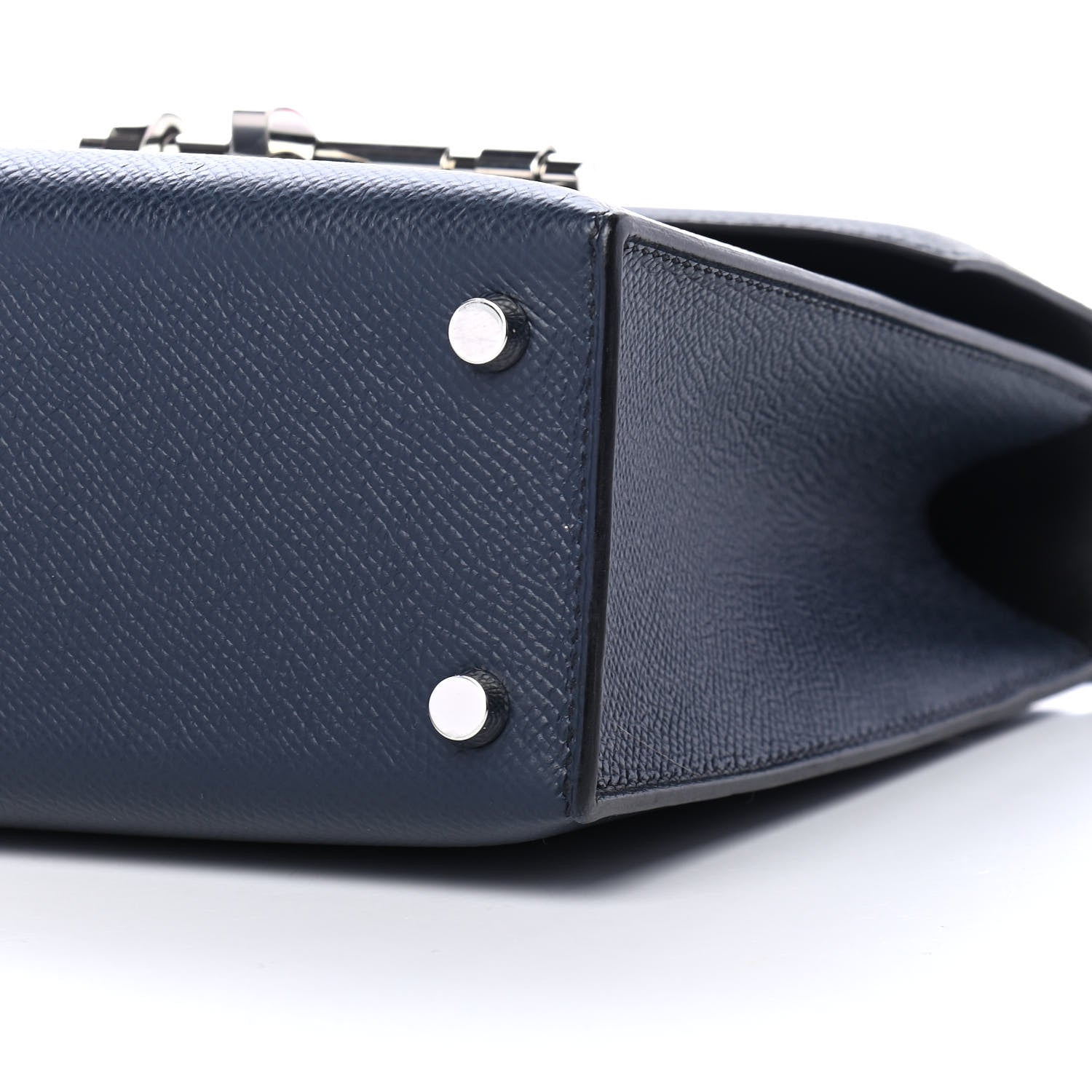 Hermes Epsom Verrou 21 Black Bleu Nuit 9 of 9