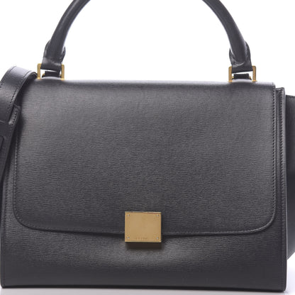 Celine Liege Calfskin Small Trapeze Black 10 of 11