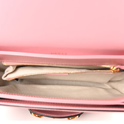 Gucci Azalea Calfskin Horsebit 1955 Shoulder Bag New Cherry Red Wild Rose 5 of 10