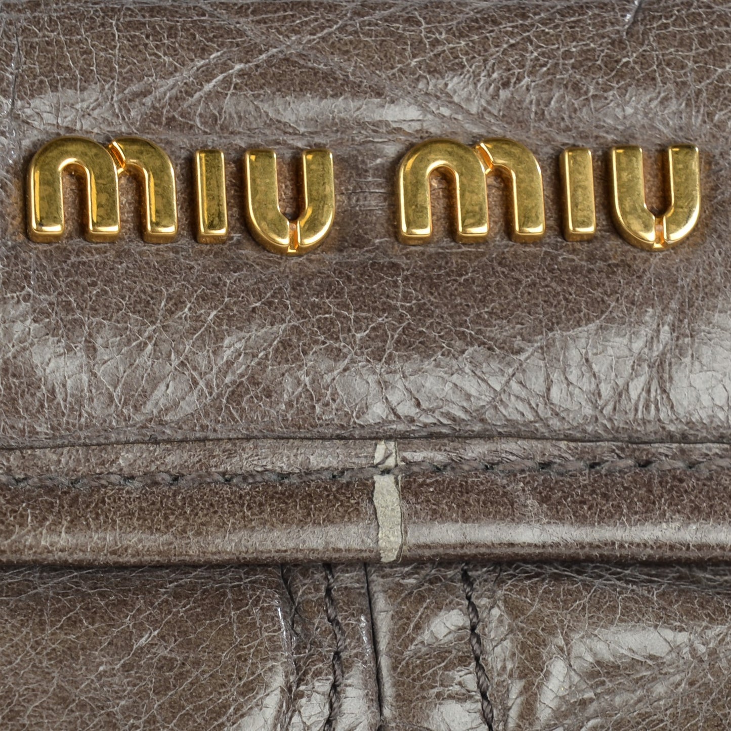 Nappa Matelasse Coffer Hobo Fumo