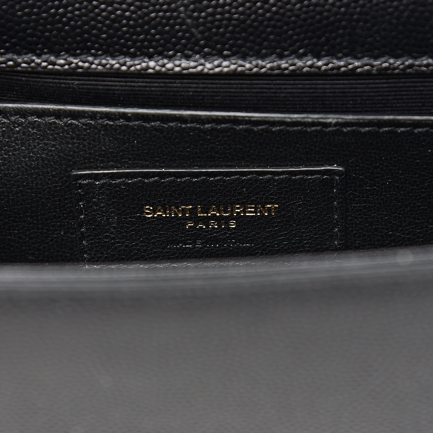 Saint Laurent Grain De Poudre Small Monogram Kate Satchel Black 5 of 9