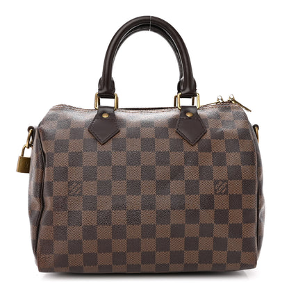 Louis Vuitton Damier Ebene Speedy Bandouliere 25 1 of 15
