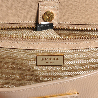 Prada Saffiano Lux Large Tote Sabbia 8 of 10