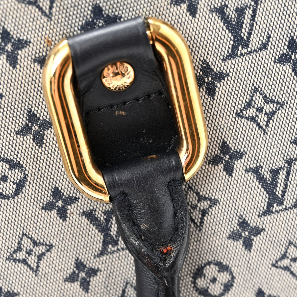 Louis Vuitton Mini Monogram Alma Long Blue 12 of 16