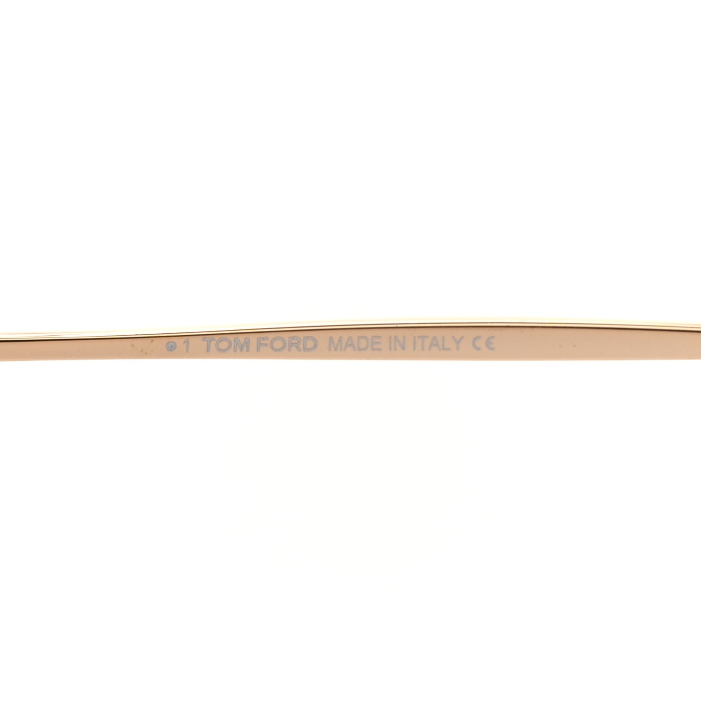 Metal Charles-02 Aviator Sunglasses TF853 Gold