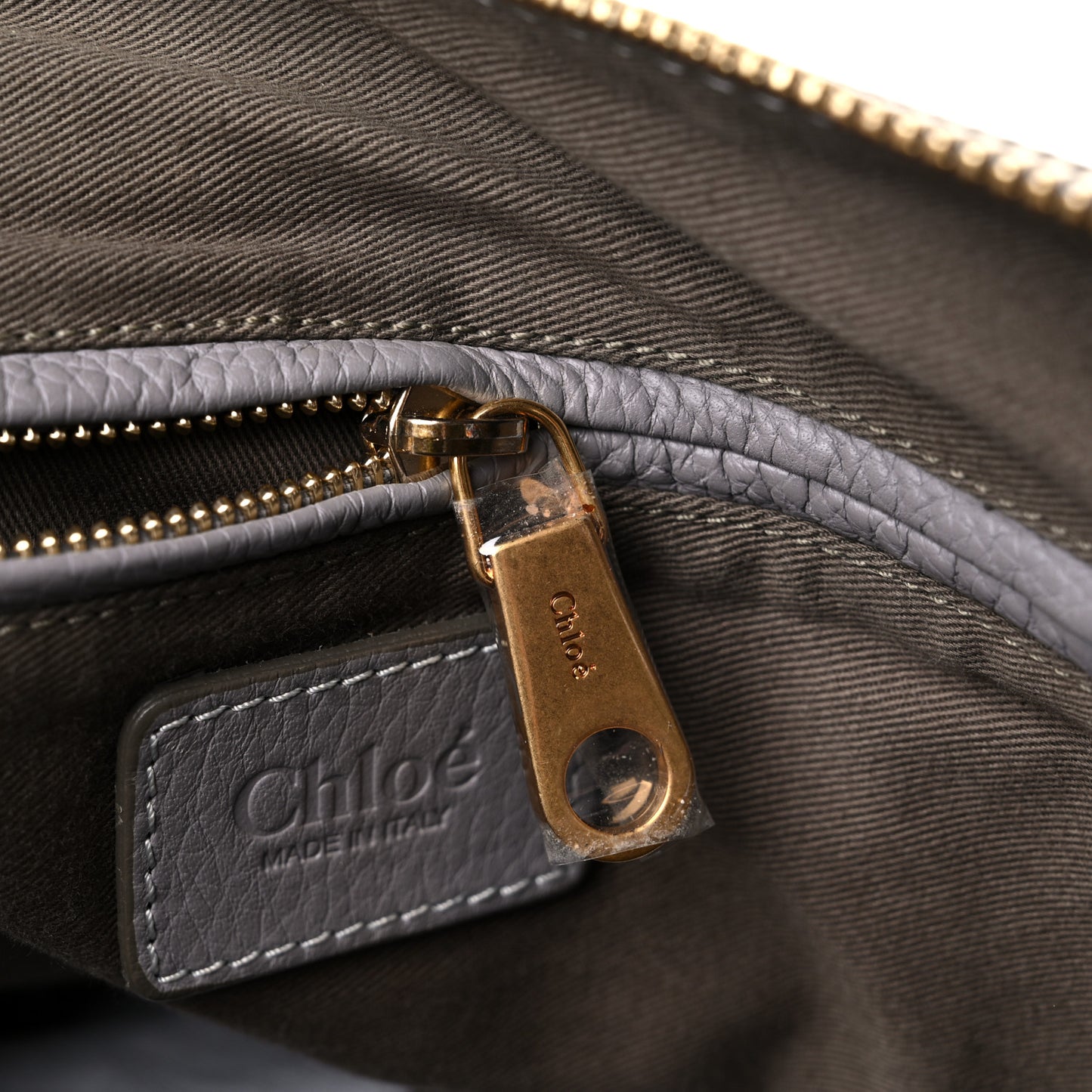 Calfskin Medium Marcie Satchel Cashmere Grey