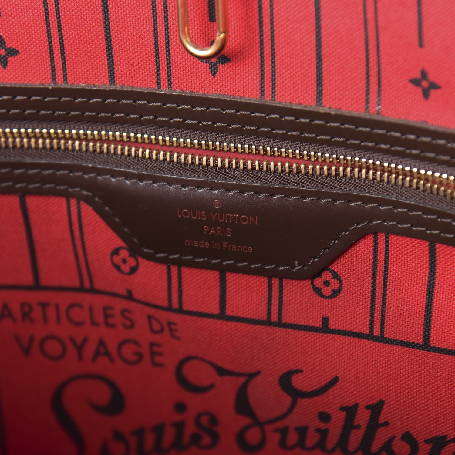 Louis Vuitton Damier Ebene Neverfull MM 8 of 10