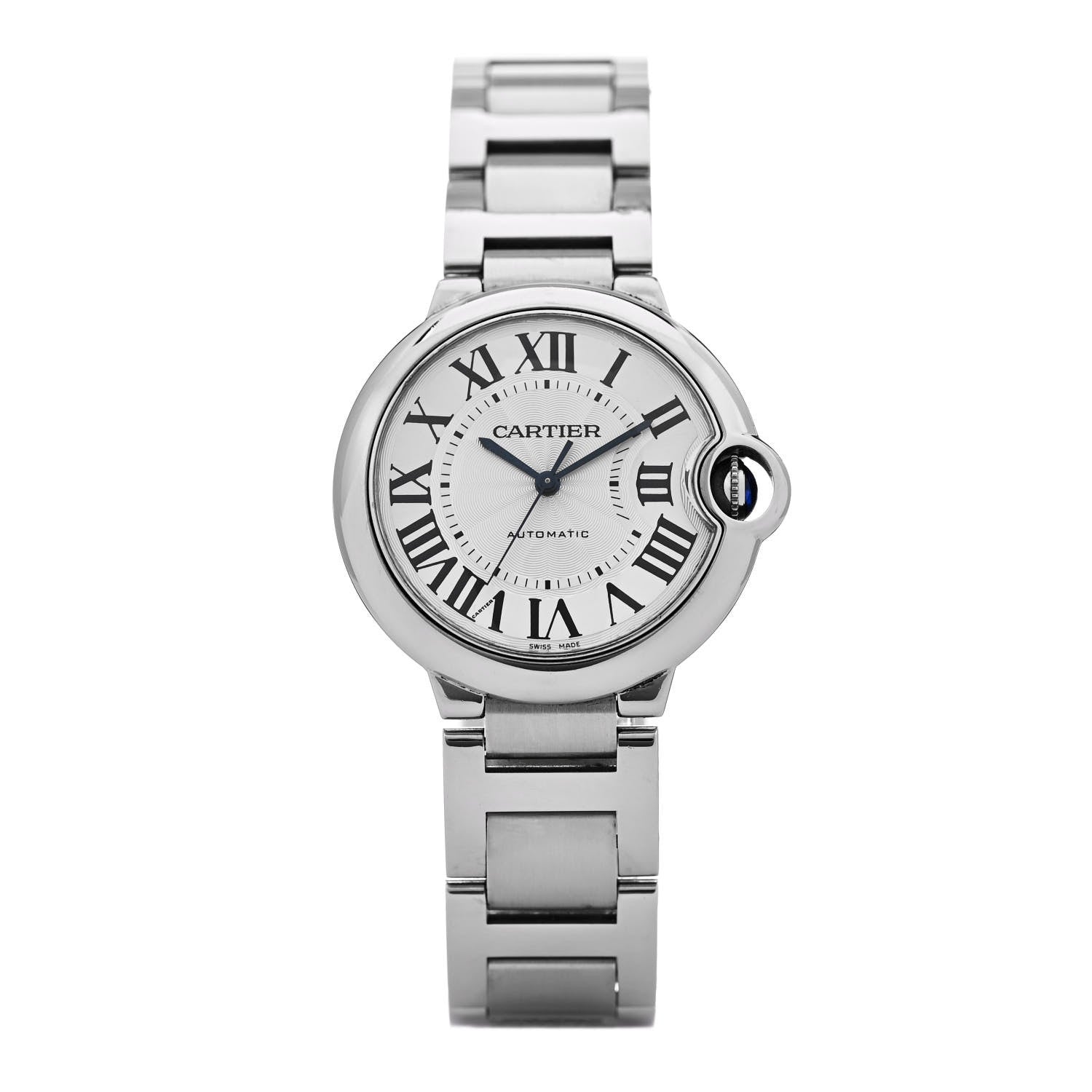 Cartier Stainless Steel 36mm Ballon Bleu De Cartier Automatic Watch 1 of 5