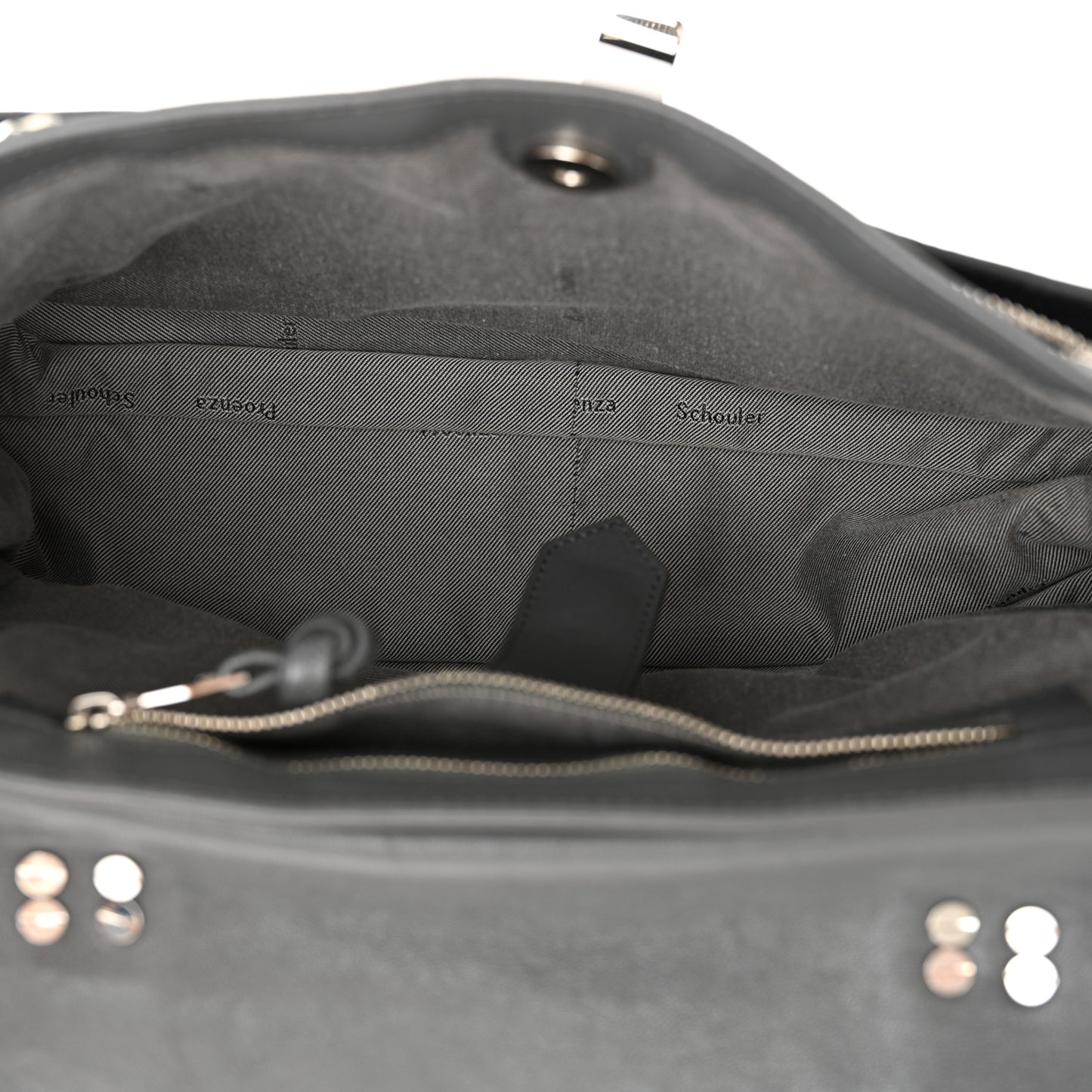 Lambskin Medium PS1 Satchel Heather Grey