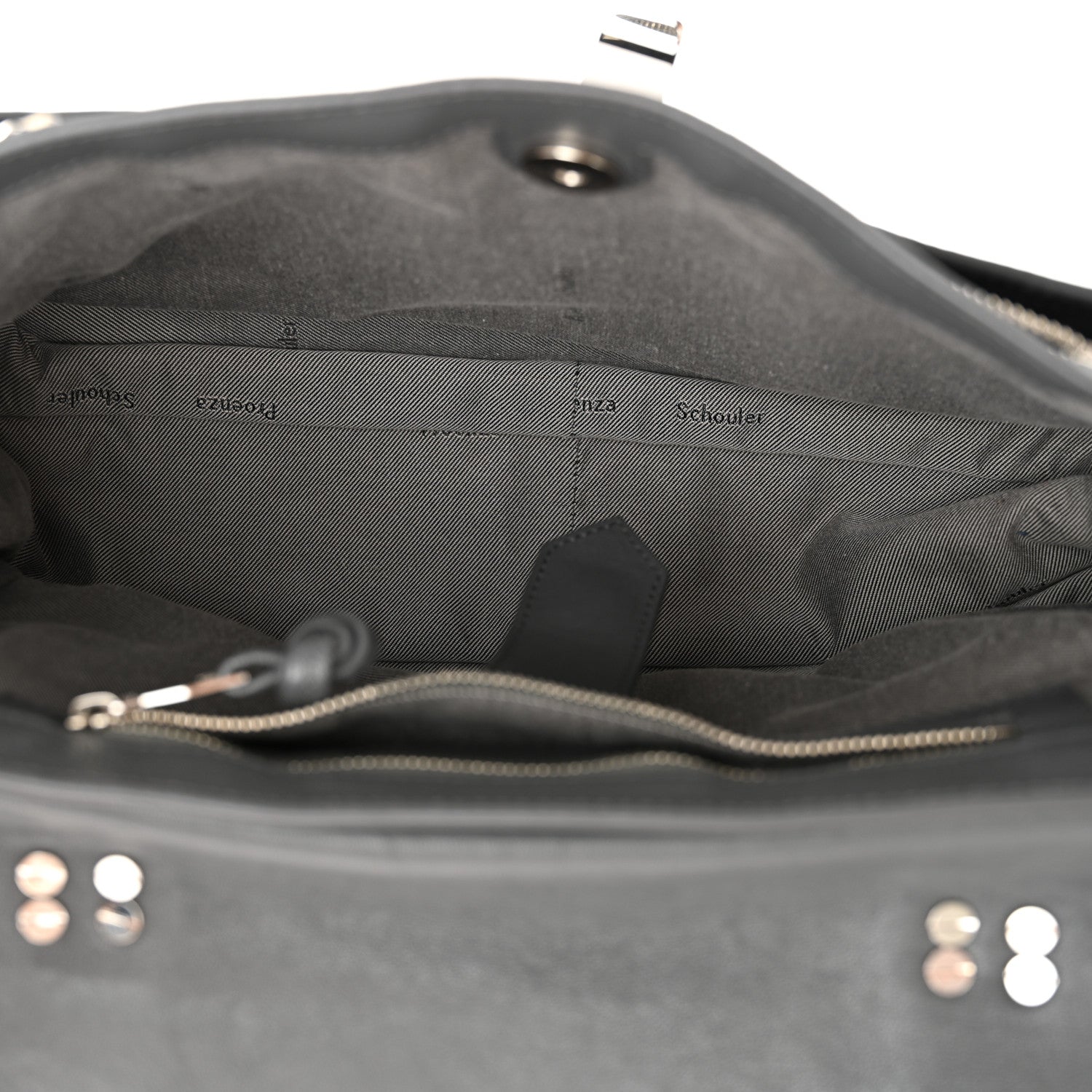 Proenza Schouler Lambskin Medium PS1 Satchel Heather Grey 5 of 9