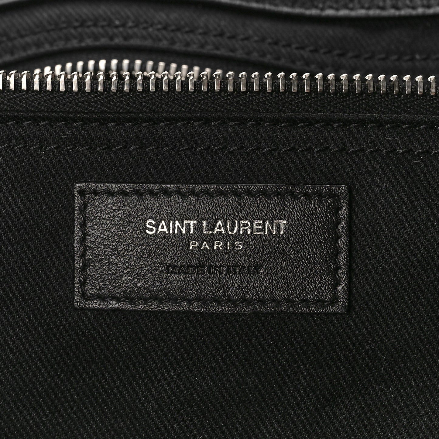 Vitello Large Rive Gauche Tote Black