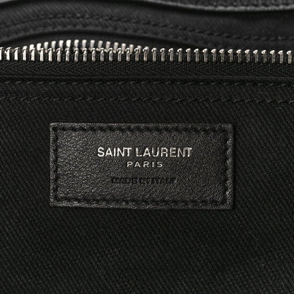 Saint Laurent Vitello Large Rive Gauche Tote Black 6 of 8