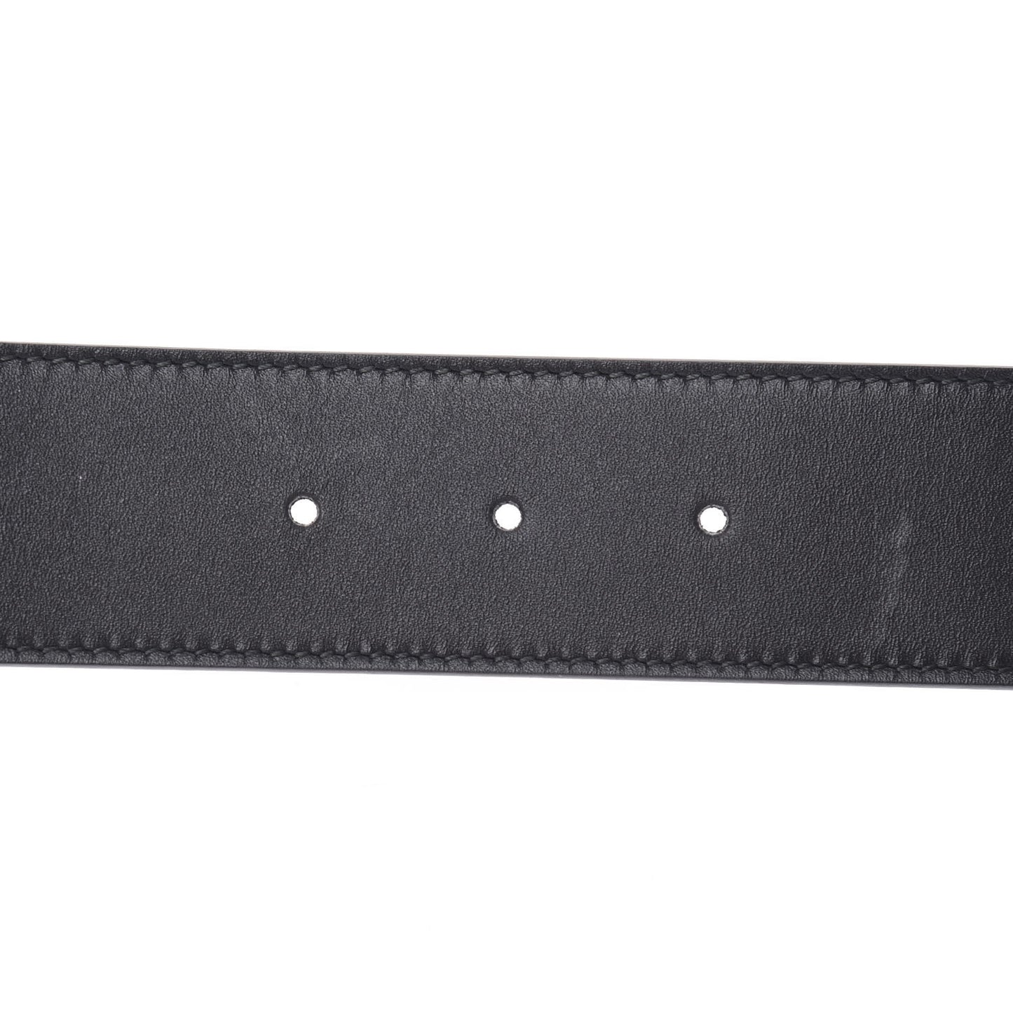 Moon Calfskin Torchon Double G 40mm Belt 85 34 Black