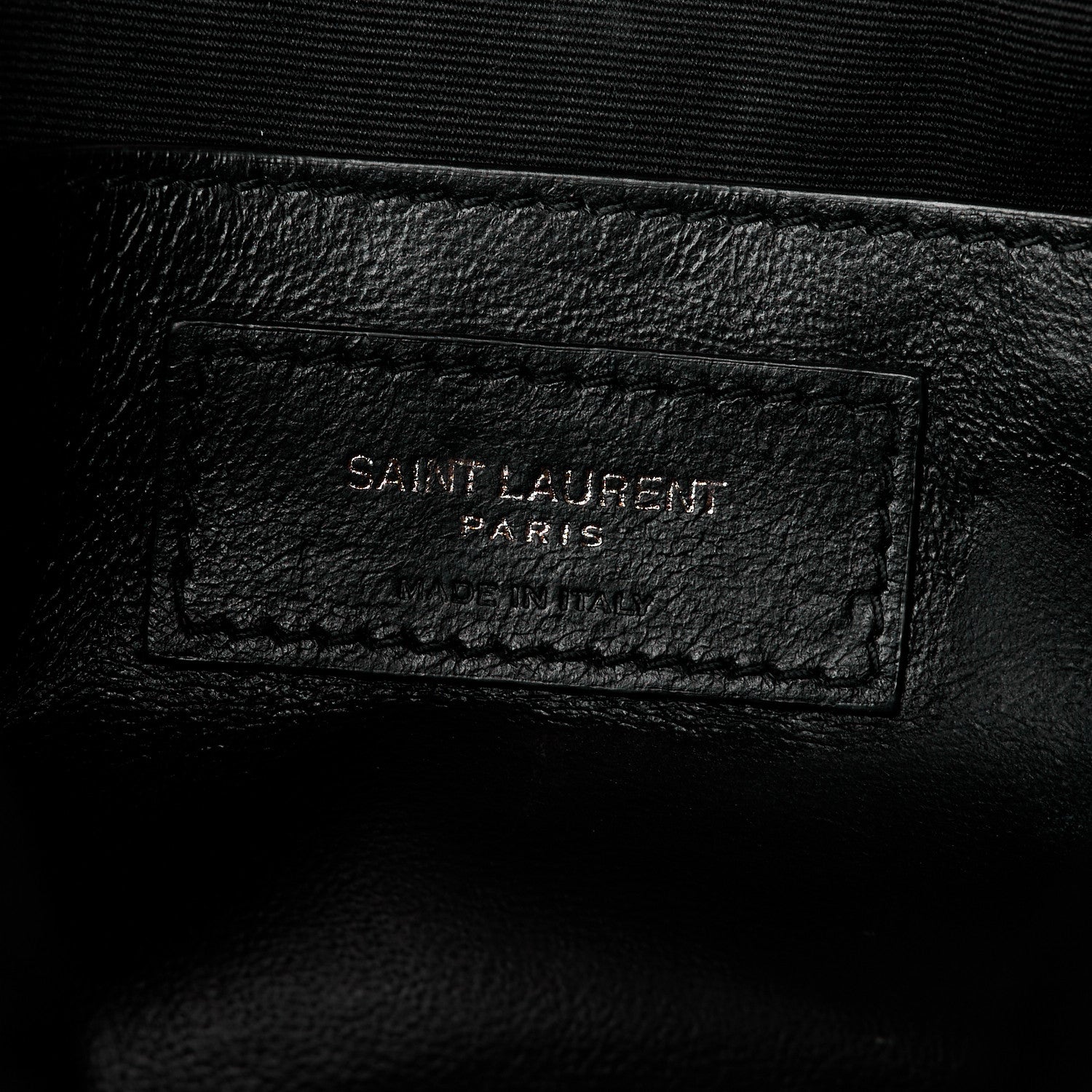 Saint Laurent Crinkled Calfskin Matelasse Monogram Baby Niki Chain Satchel Light Taupe 7 of 11