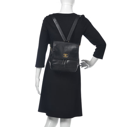 Chanel Caviar CC Backpack Black 2 of 12