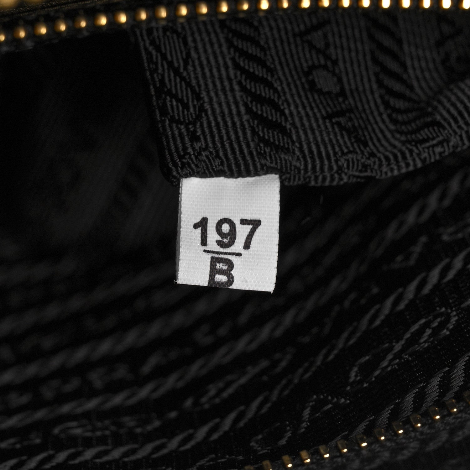 Prada Nappa Gaufre Shoulder Bag Black 7 of 10