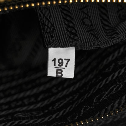 Prada Nappa Gaufre Shoulder Bag Black 7 of 10