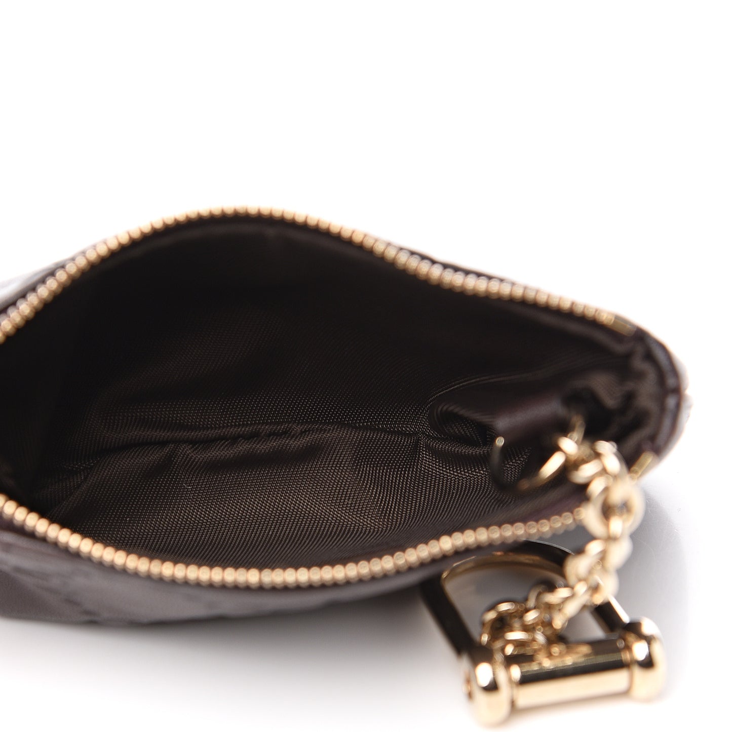 Guccissima Key Case Chocolate