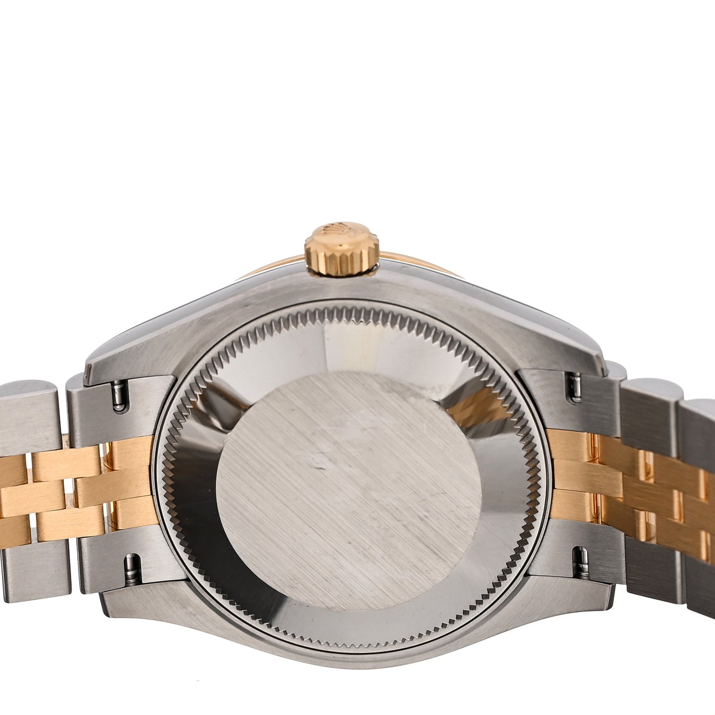Stainless Steel 18K Yellow Gold Diamond 31mm Oyster Perpetual Datejust Watch Silver Roman 278273