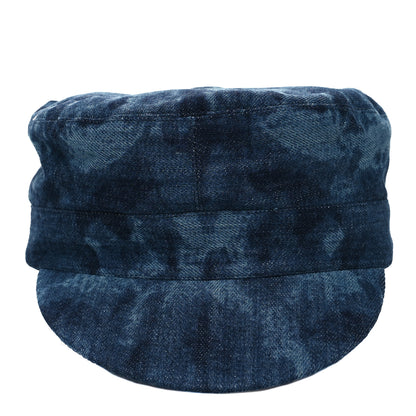 Christian Dior Cotton Denim Baker Boy Hat 57 Blue 2 of 7