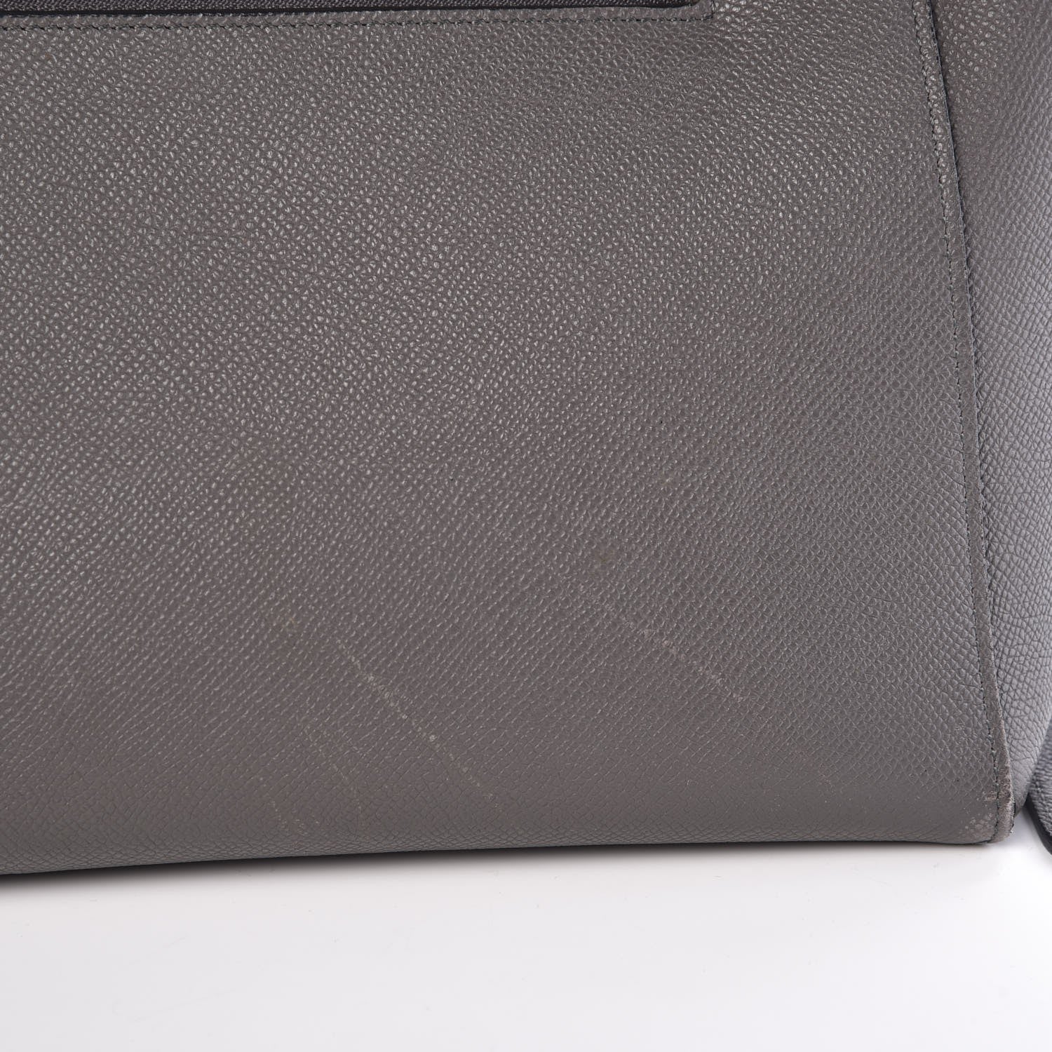 Celine Grained Calfskin Mini Belt Bag Grey 13 of 17