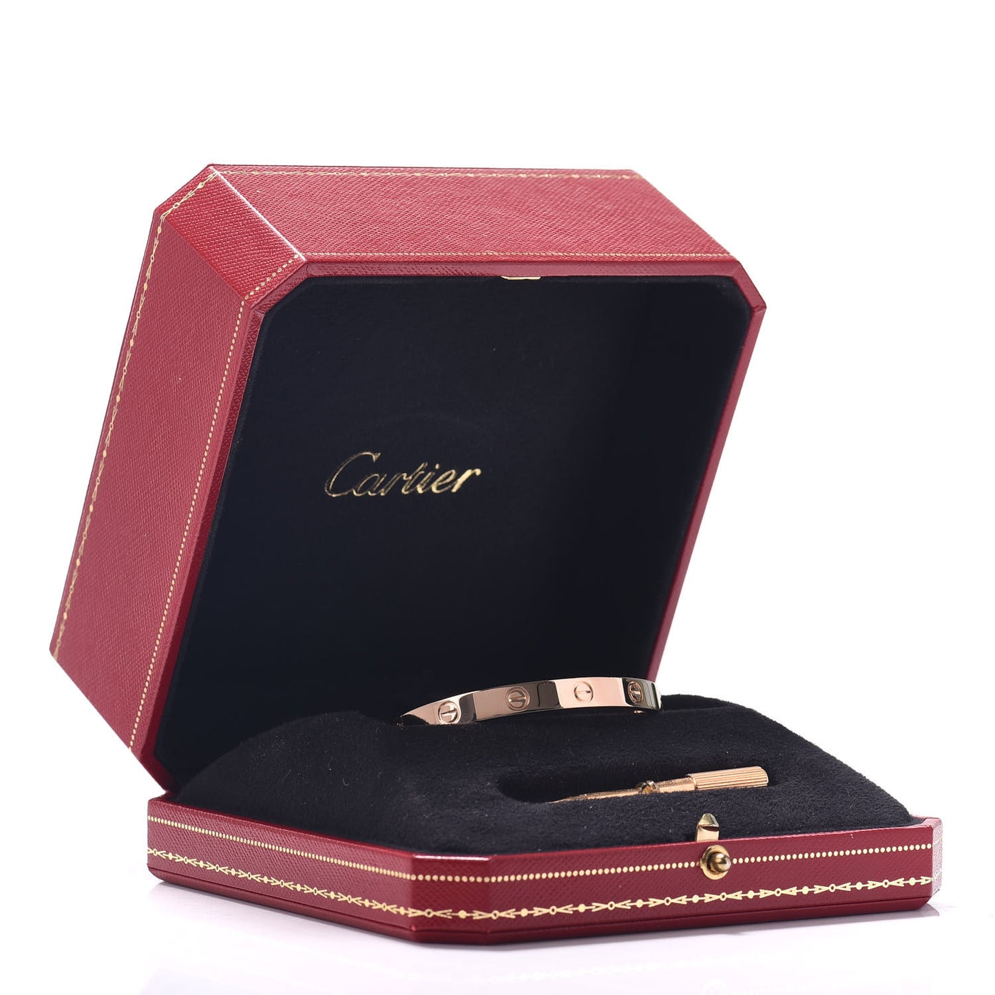 18K Pink Gold LOVE Bracelet 16