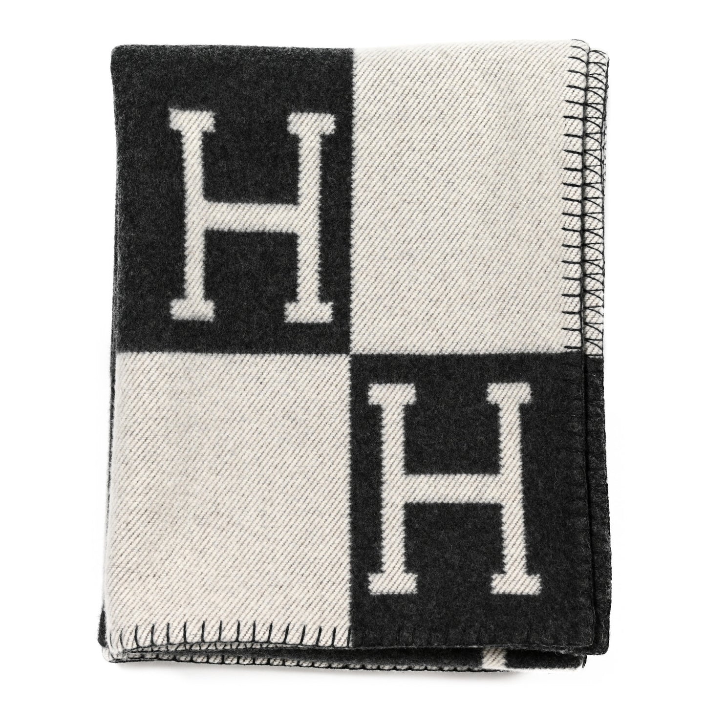 Wool Cashmere Avalon III Blanket Black