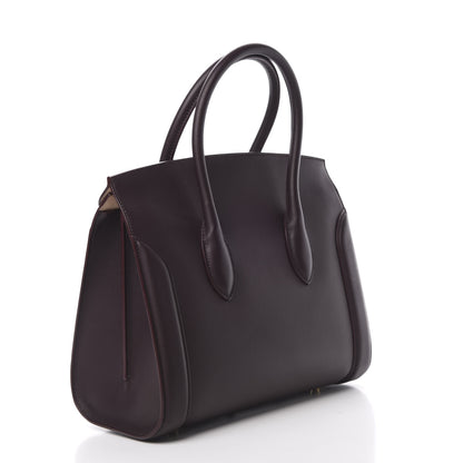 Alexander McQueen Sweet Calfskin Heroine 35 Burgundy 3 of 10