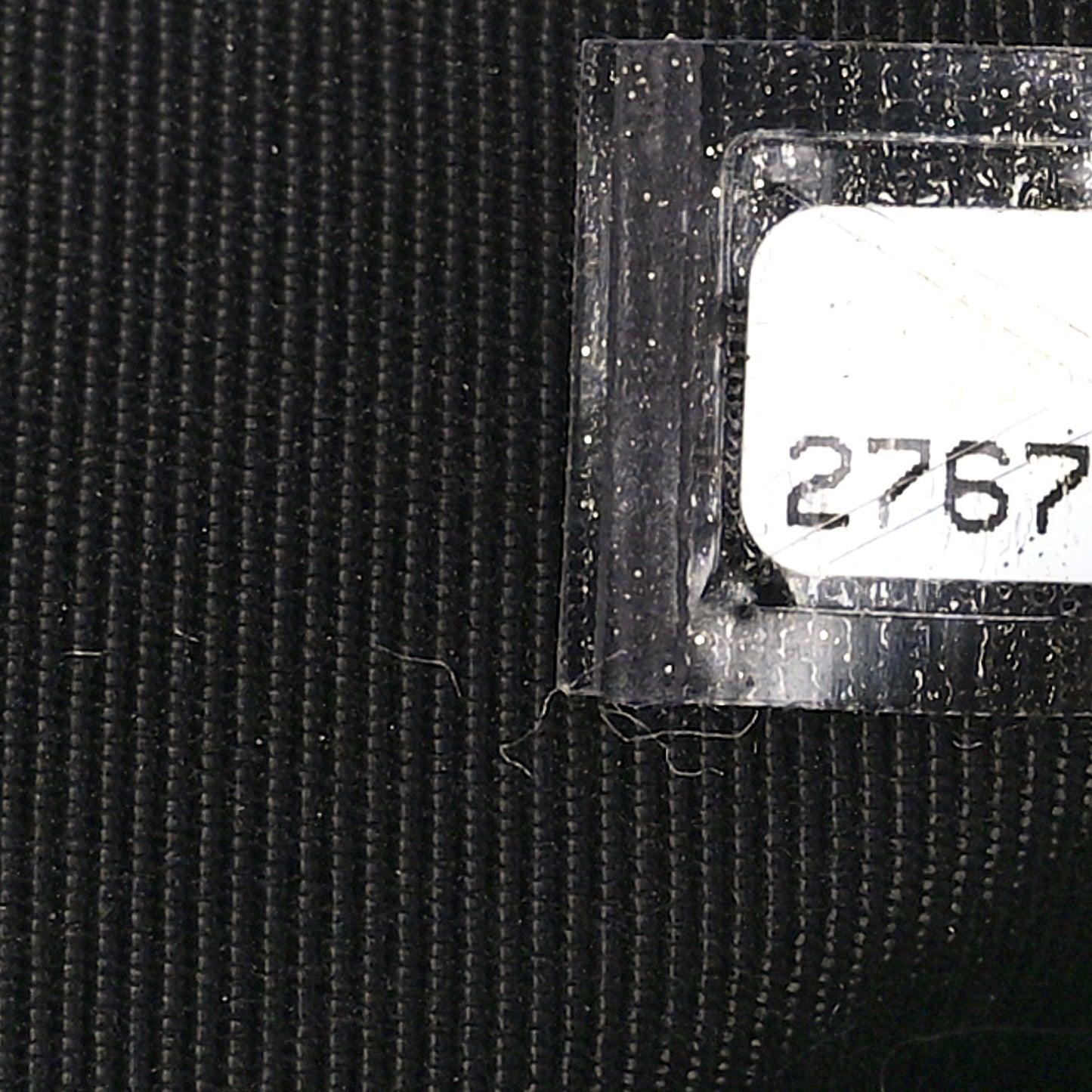 Iridescent Caviar Quilted Classic iPhone Pouch Black