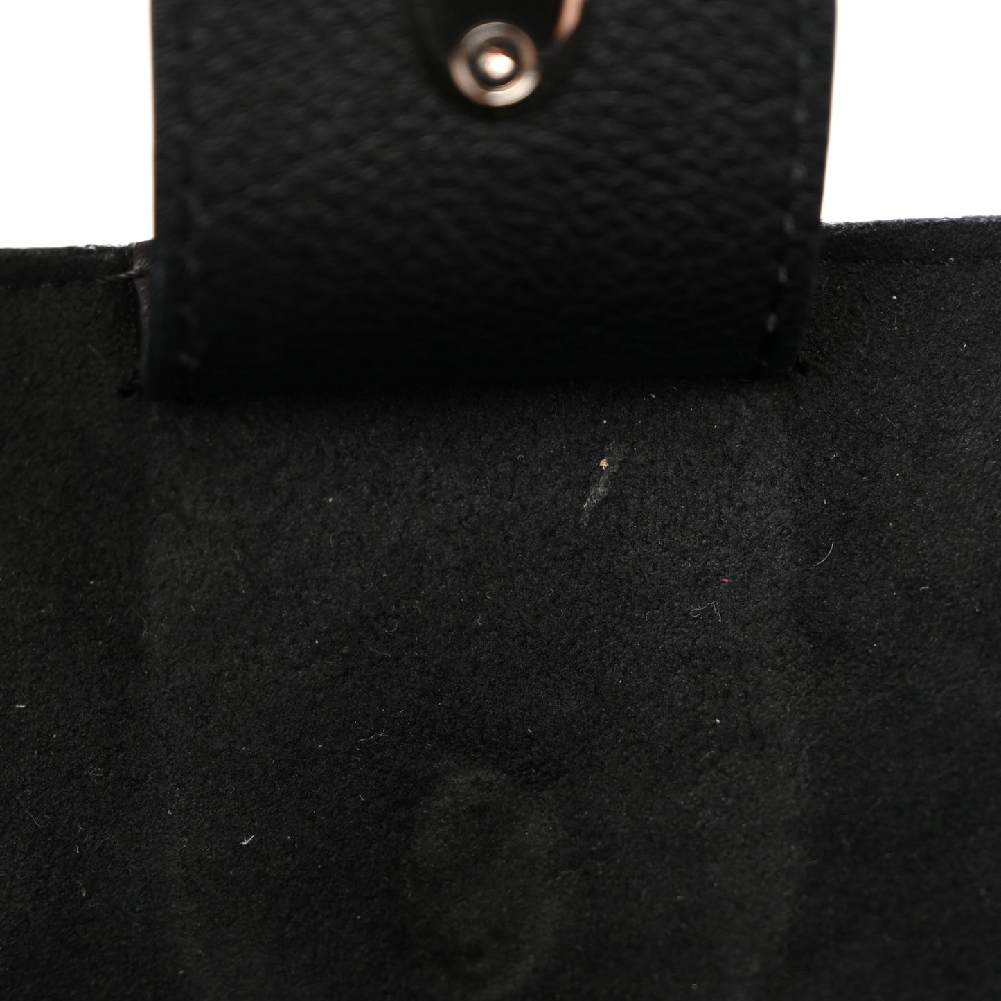 Calfskin Lockme Cabas Black