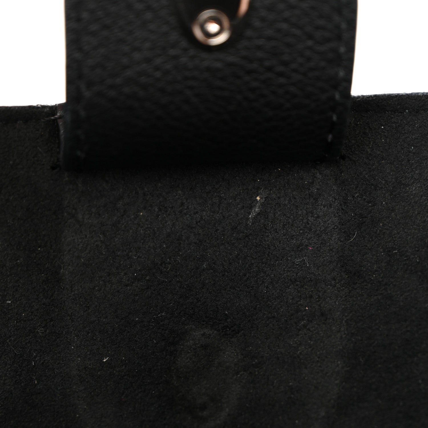 Louis Vuitton Calfskin Lockme Cabas Black 11 of 15