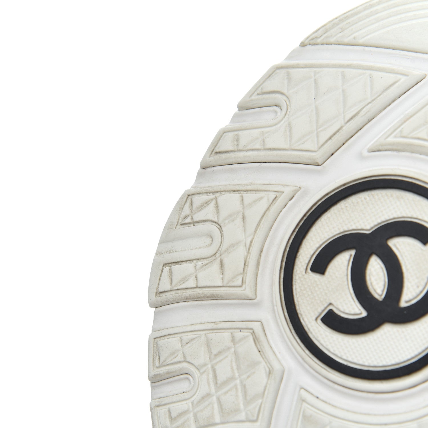 Chanel Nylon Lambskin Suede Calfskin Womens Logo Sneakers 39 Blue Coral 11 of 21