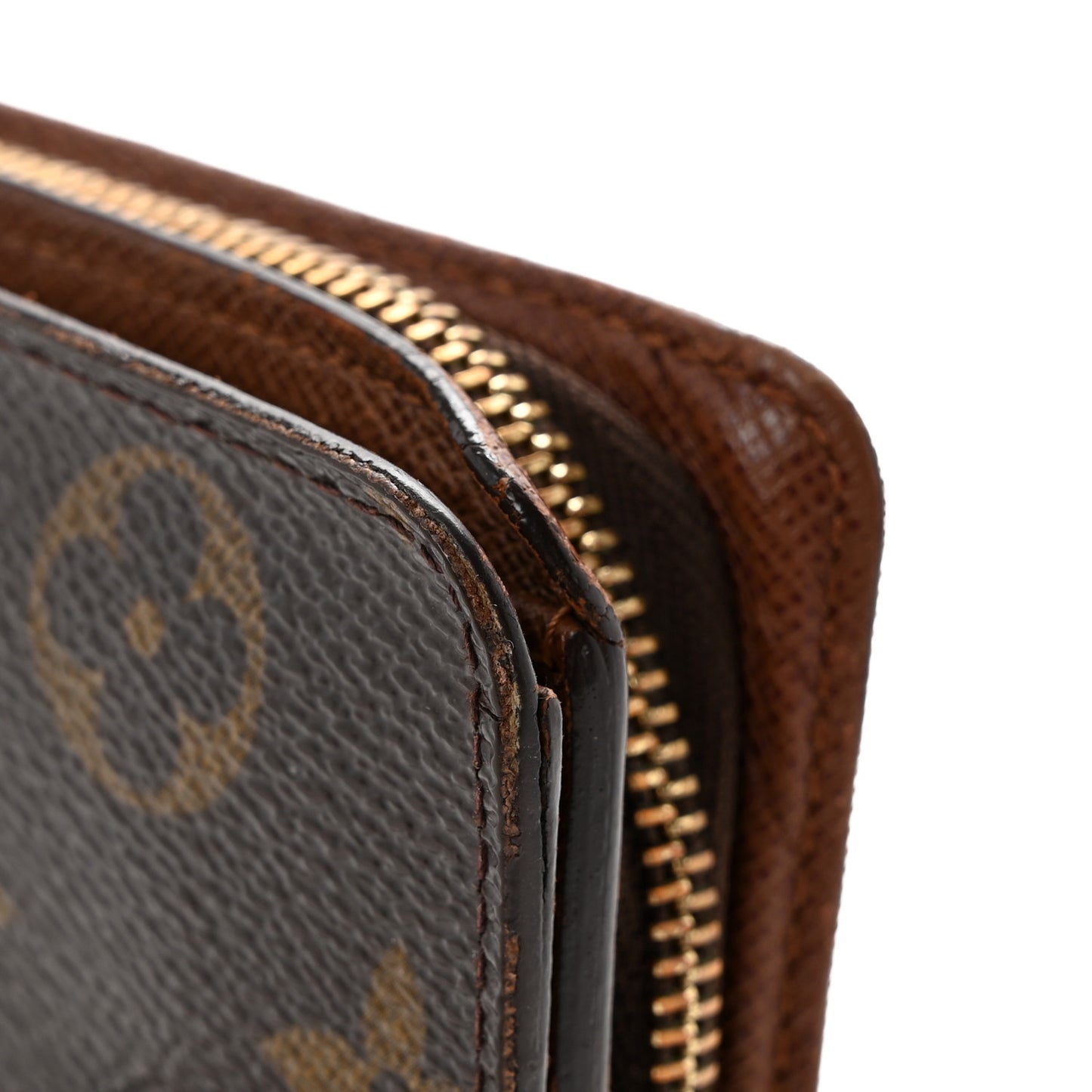 Monogram Compact Zippe Zipped Wallet