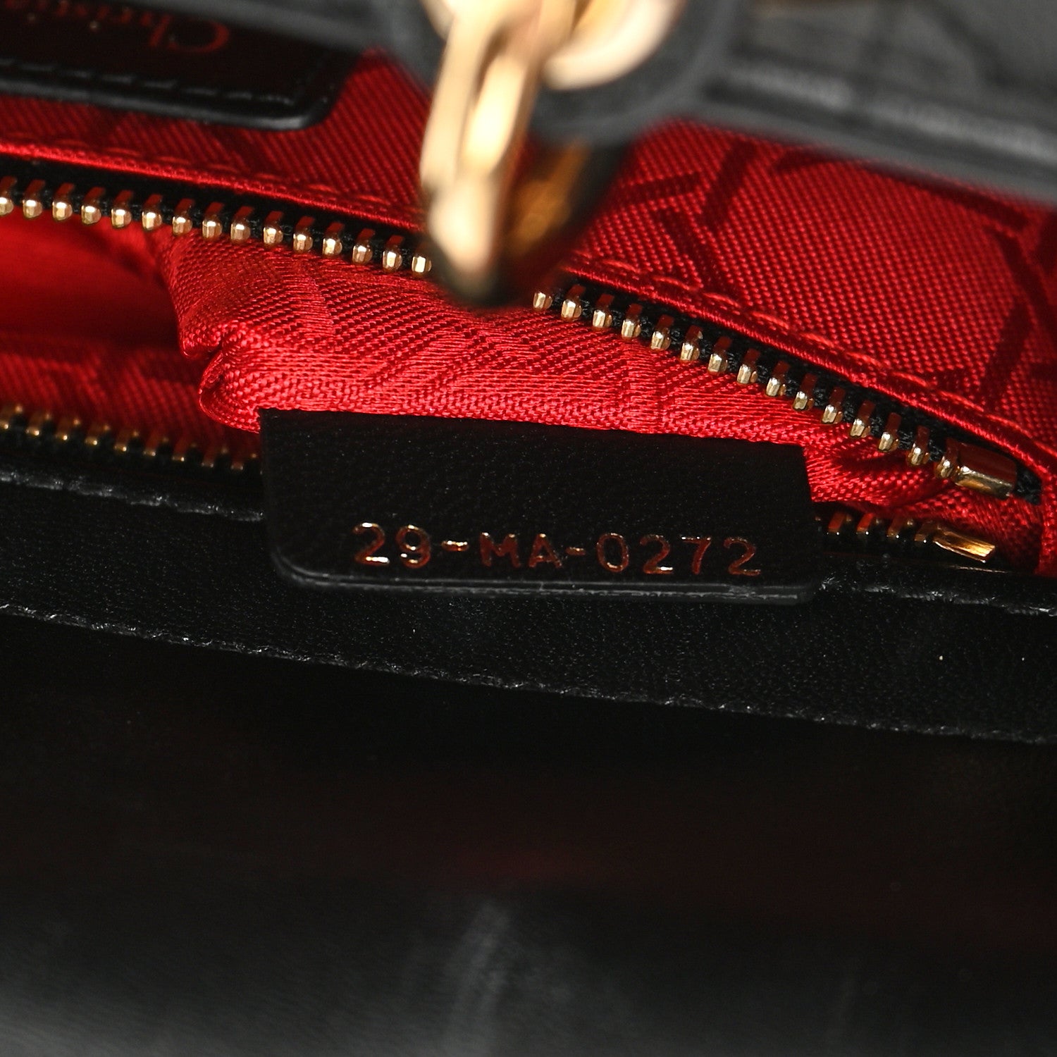 Christian Dior Lambskin Cannage Small My ABCDior Lady Dior Black 7 of 19