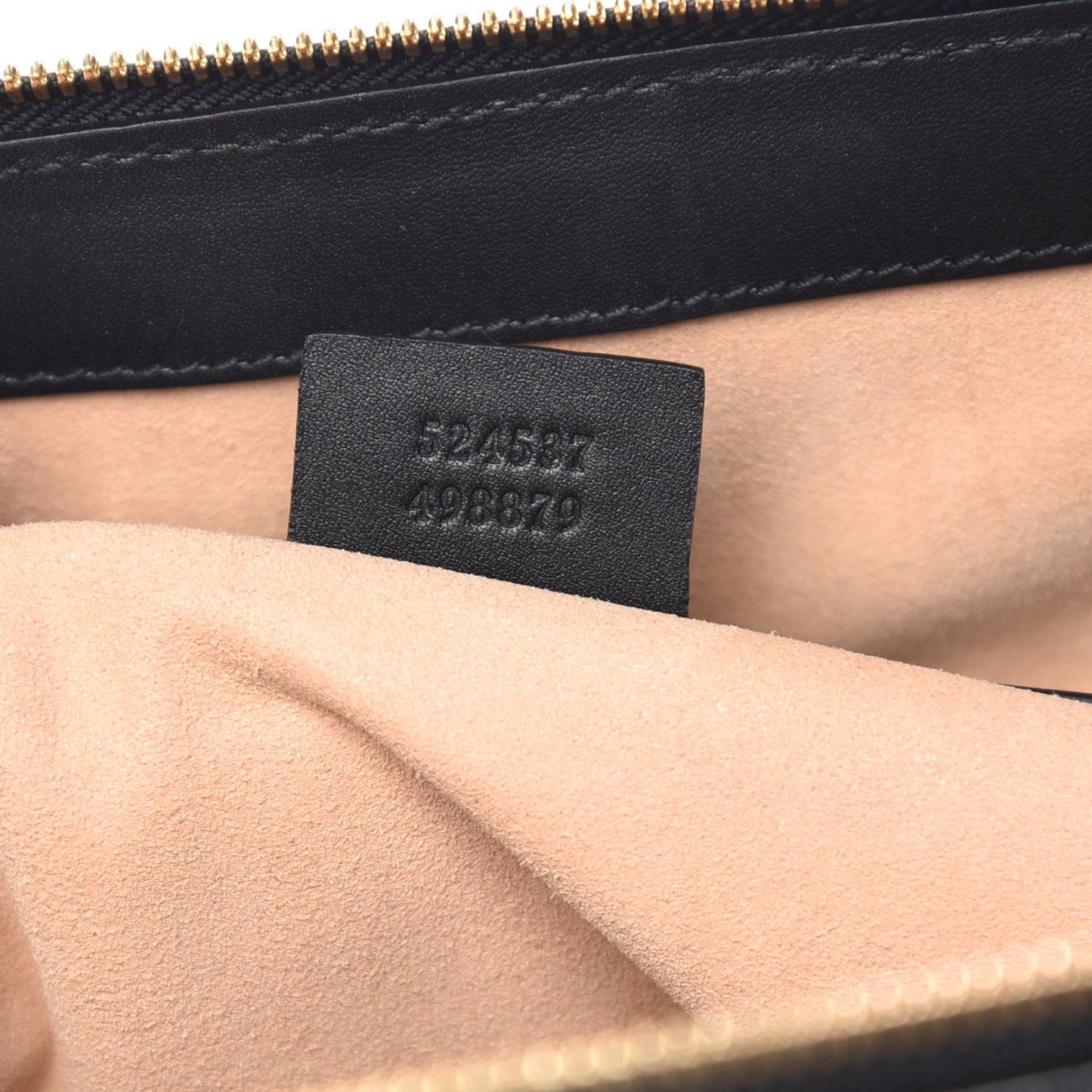 Suede Patent GG Web Medium Ophidia Tote Bag Black