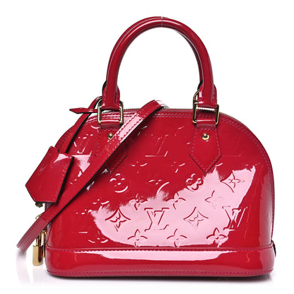 Louis Vuitton Vernis Alma BB Rose Indien 1 of 9