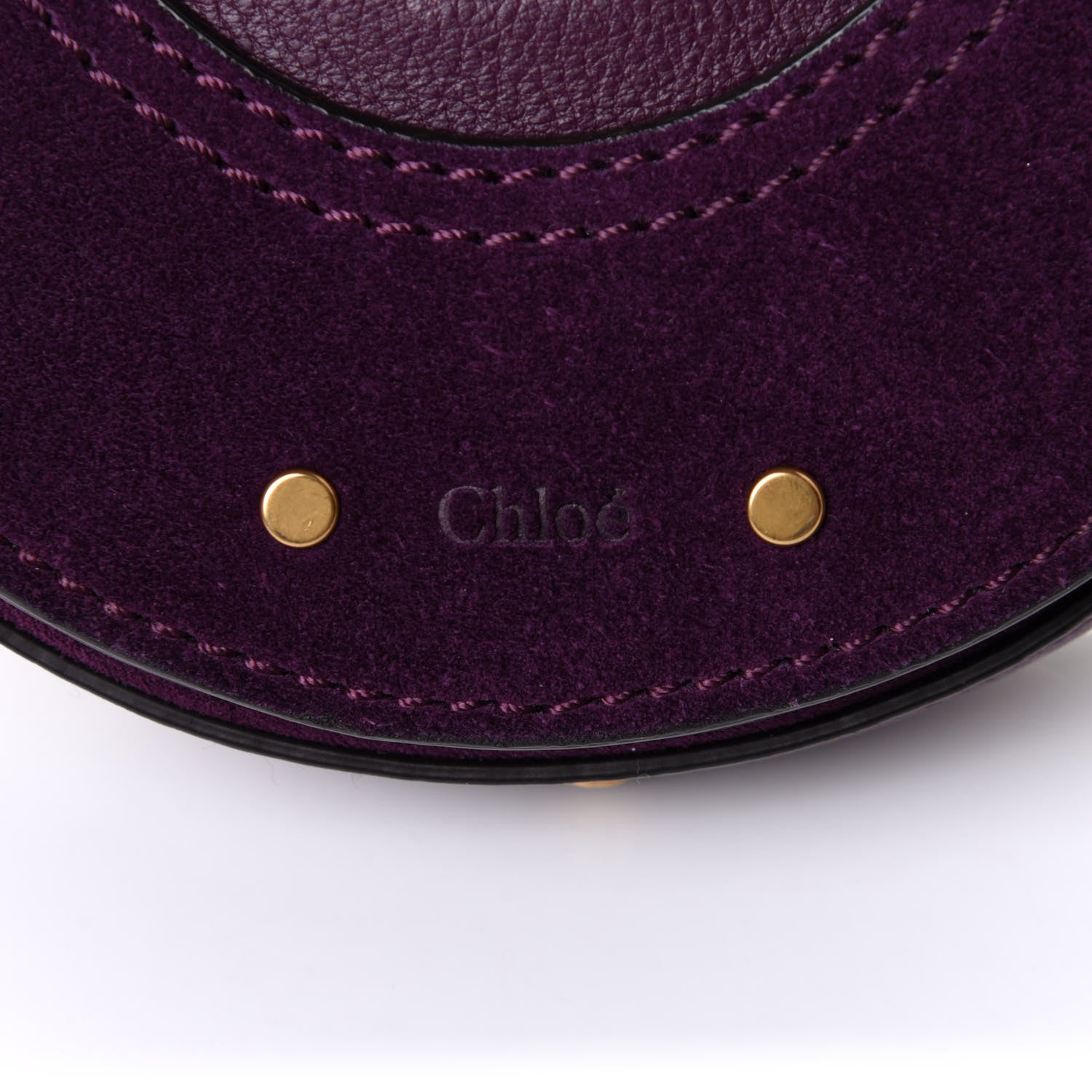 Chloe Goatskin Suede Mini Pixie Bag Nightfall Purple 9 of 14