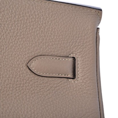 Hermes Taurillon Clemence Birkin 35 Gris Tourterelle 31 of 33